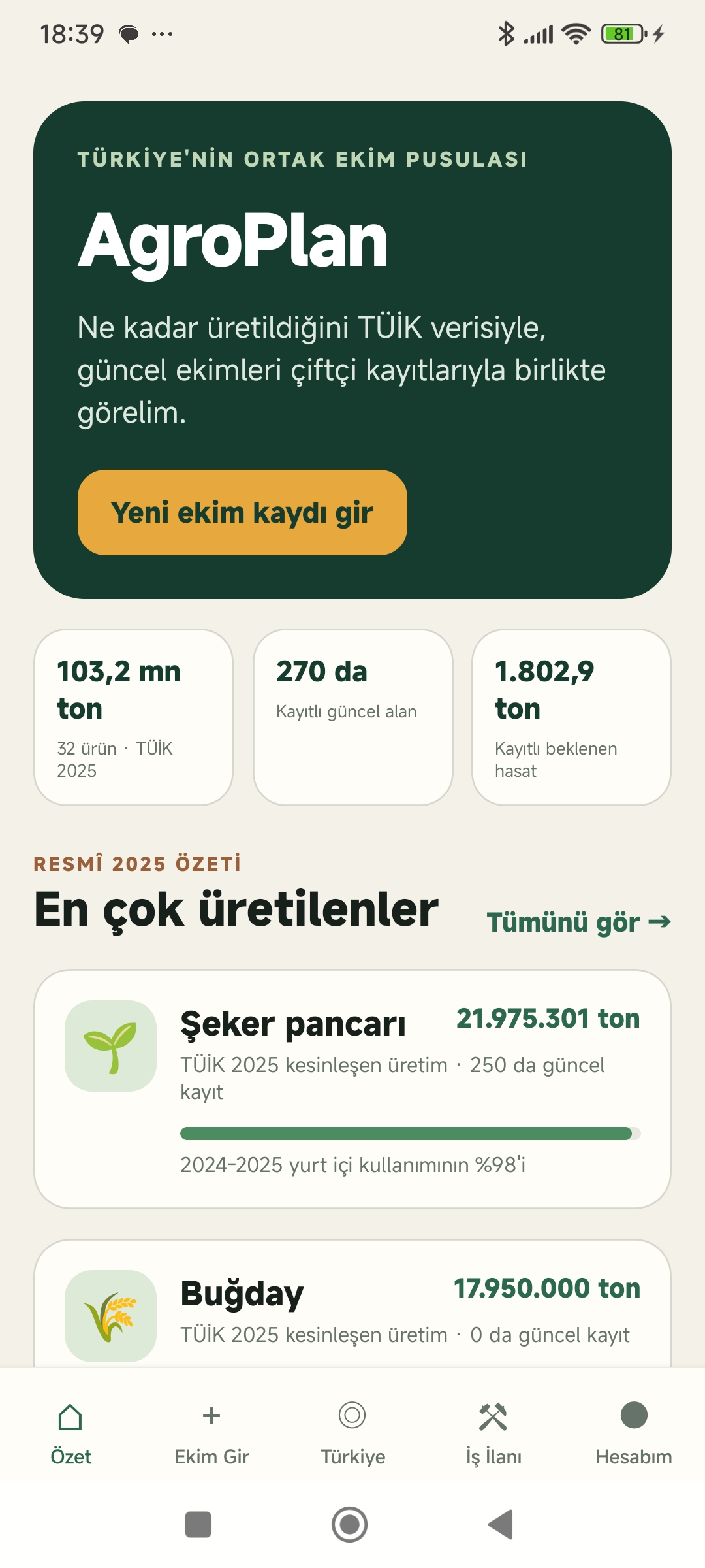 Mobil kullanım akışı