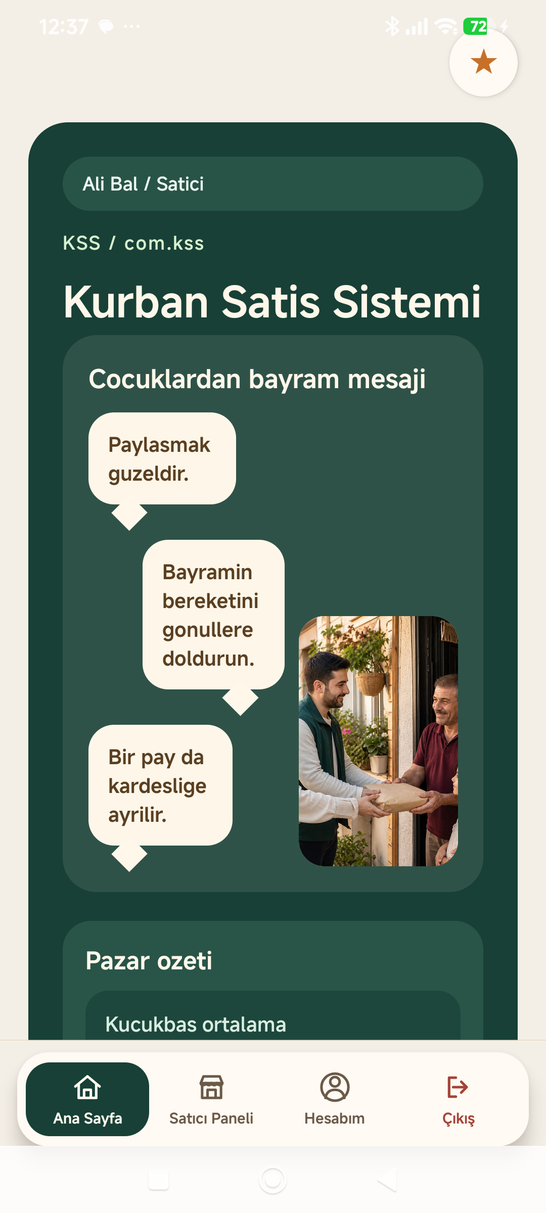 KSS uygulama ekranı